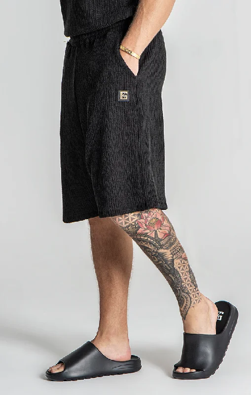 Men's Relaxed-Fit Pants for ComfortBlack Resort Shorts