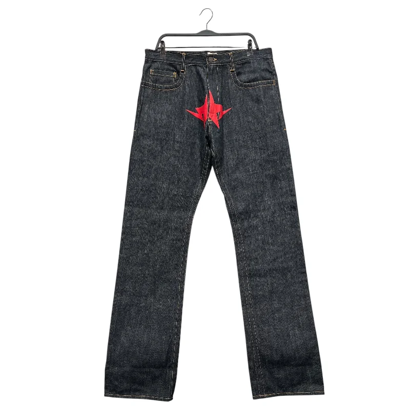 Best Fitting Men's JeansA BATHING APE/Pants/L/Denim/IDG/RED TWINSTA DENIM