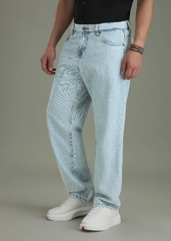 Best Selling Men's Jeans BrandsLight Blue Baggy Fit Jeans