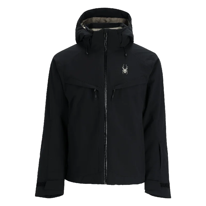 Men's Coats with Contrast StitchingMens Copper - Black