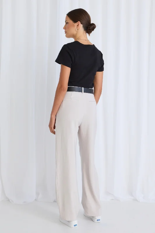 Tension Stone Soft Touch Pleat Front Relaxed Pant