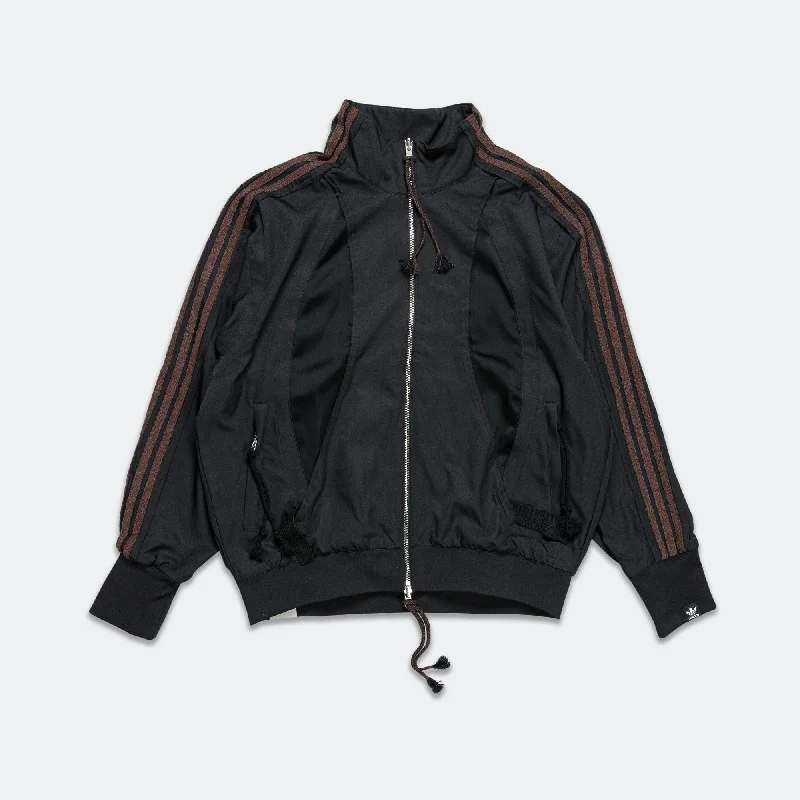 Casual Men's Bomber JacketsAdi004 Track Jacket x SFTM - Black/Brown