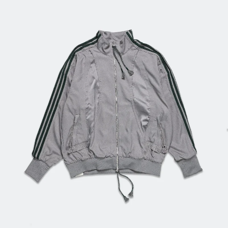Men's Coats for HikingAdi004 Track Jacket x SFTM - Grey/Core Green