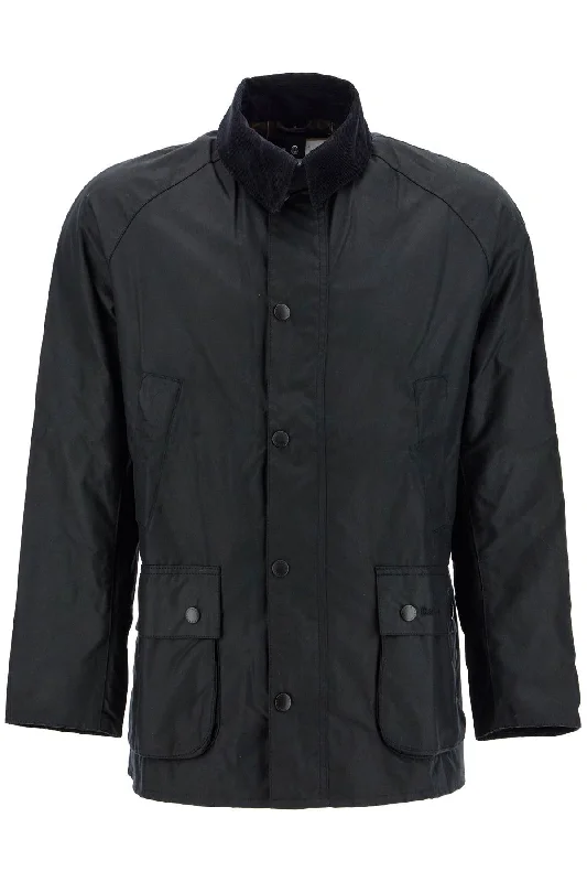 Durable Men's Car CoatsBARBOUR ashby waxed jacket