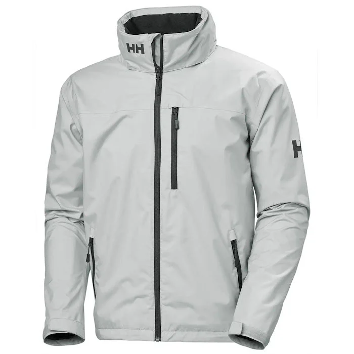 Men's Coats with Inner PocketsHelly Hansen Crew Hooded Jacket Grey Fog