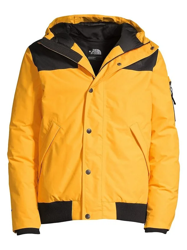 Men's Coats with Adjustable SleevesThe North Face Men’s Newington Jacket Yellow