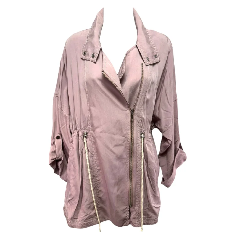 Men's Coats with VentilationDanuta Cupro Jacket Anthropologie, Size S