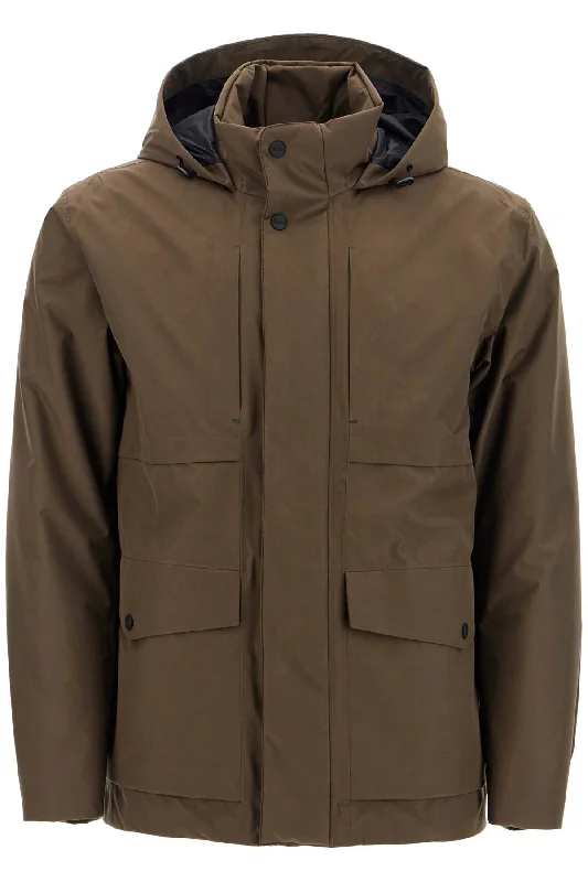 Men's Coats with Synthetic InsulationHERNO LAMINAR gore-tex field jacket