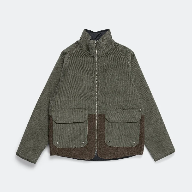 Men's Coats for AutumnHakon Solotex Corduroy Jacket - Ivy Green