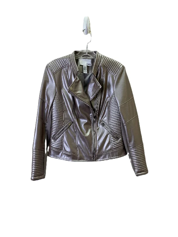 Men's Coats for WorkJacket Moto By Bar Iii In Mauve, Size: L