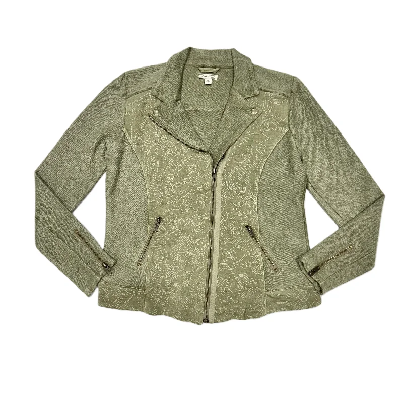 Winter-Ready Men's CoatsJacket Moto By Lucky Brand In Green, Size: M
