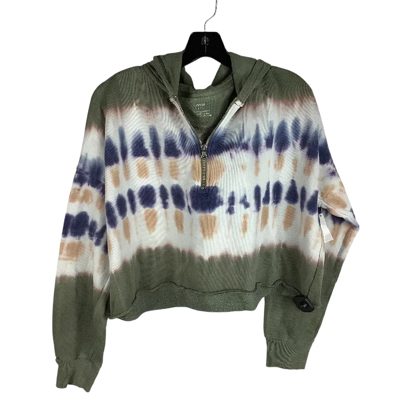 Men's Coats for SnowboardingHoodie Jacket Other By Aerie In Green, Size: L