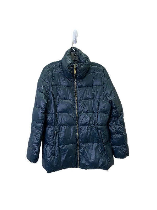 Stylish Men's Biker JacketsJacket Puffer & Quilted By Michael By Michael Kors In Green, Size: L