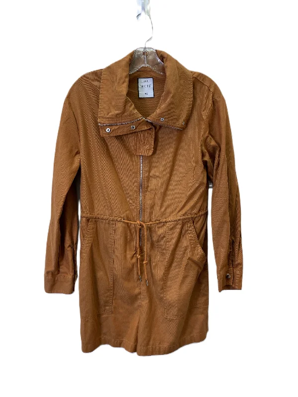 Men's Coats with Military InfluenceJacket Shirt By Cme In Orange, Size: Xs