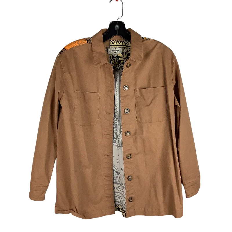 Winter-Ready Men's CoatsJacket Shirt By Porridge In Brown, Size: Xs