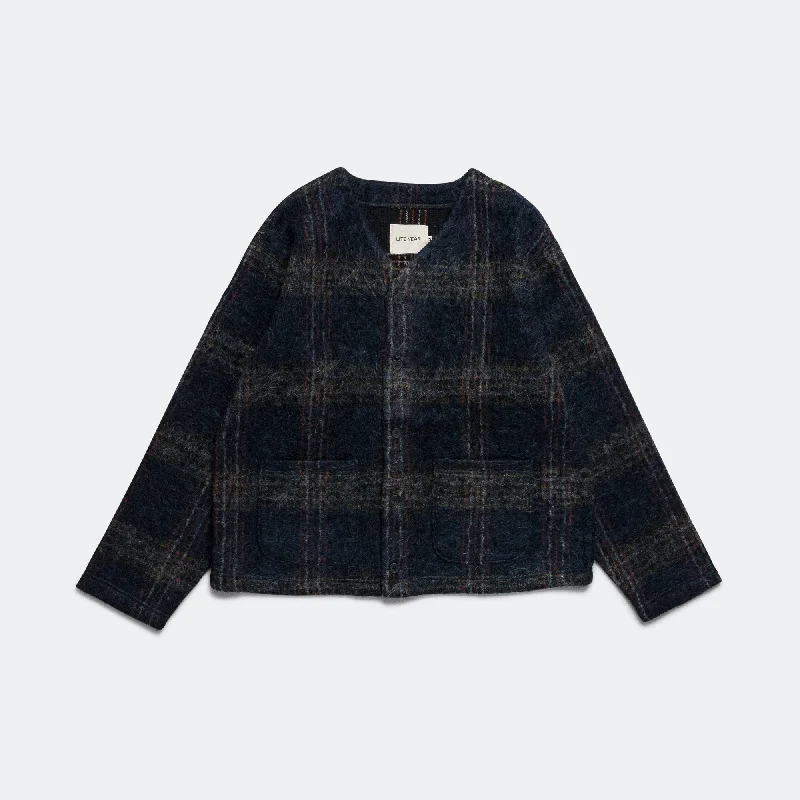 Men's Coats for SnowshoeingLiner Jacket - Dark Navy Plaid