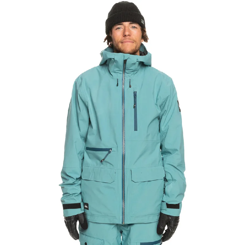 Men's Coats for Snowy WeatherQuiksilver S Carlson Stretch Quest Jacket 2024