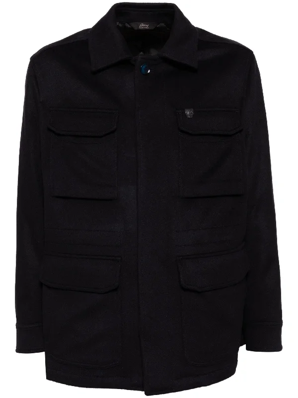 Men's Coats with Patchwork DesignsSahariana Jacket