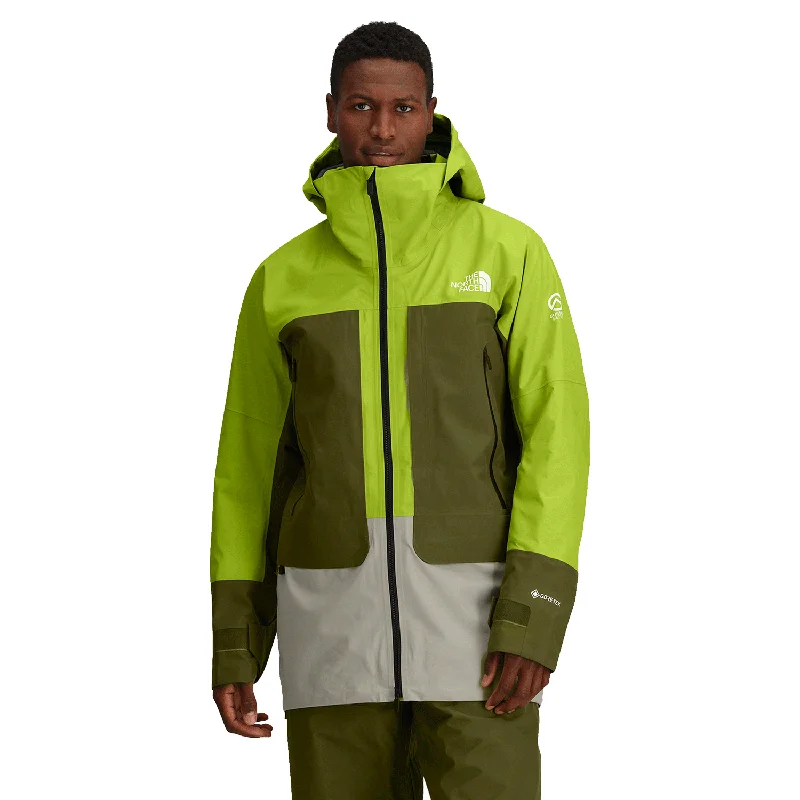 Winter-Ready Men's CoatsThe North Face Men's Summit Verbier Gore-tex Jacket 2025 Meadow Grass/Forest Olive/Clay Grey