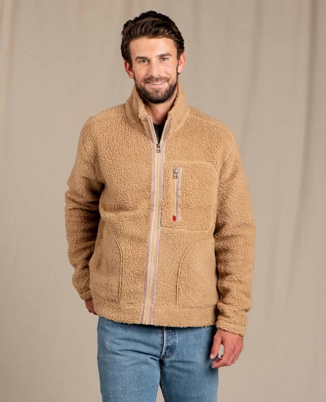 Men's Coats for Formal EventsToad & Co T2081104 M's Sespe Sherpa Zip Jacket