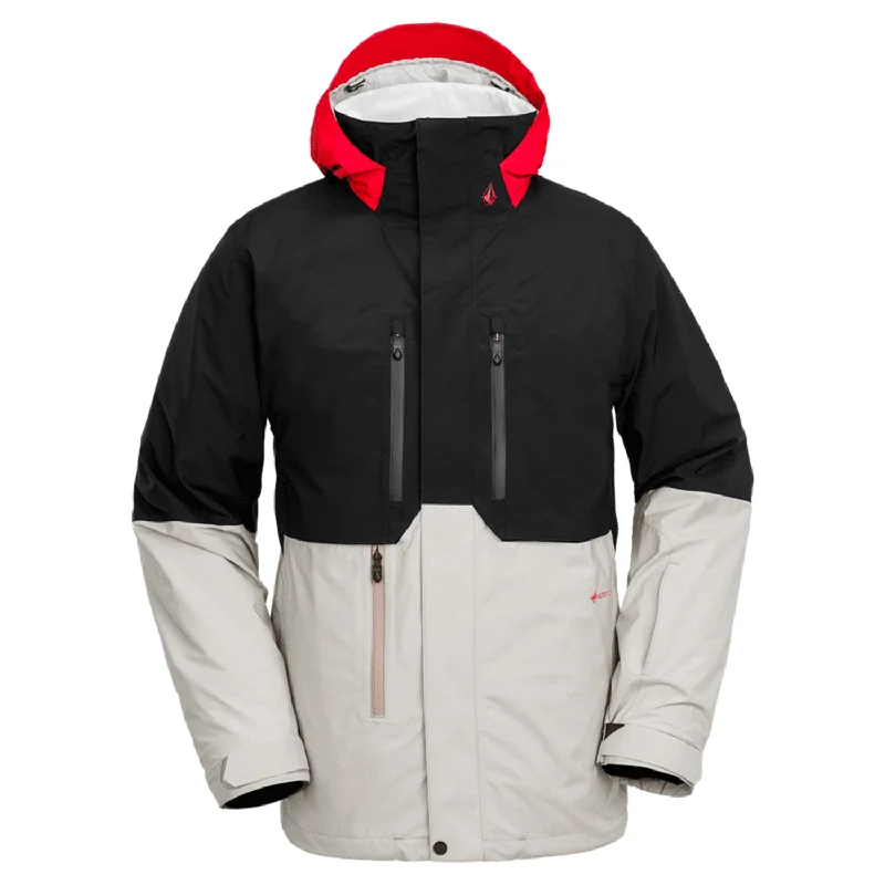 Men's Coats with Reflective StripesVolcom Men's Rnge Gore-tex Jacket 2025 Stone