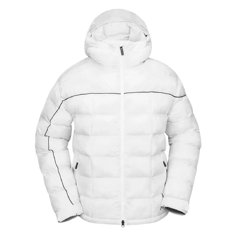 Men's Coats with Modern CutsVolcom Men's Sew Down Jacket 2025 White Camo