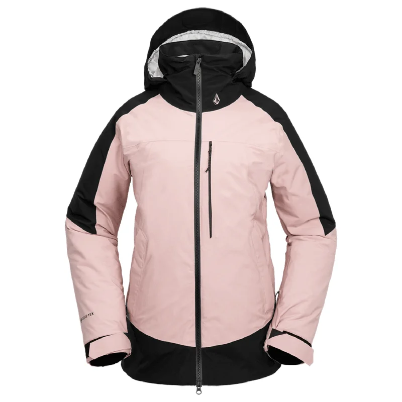 Men's Coats with Synthetic InsulationVolcom Women's 3D Stretch Gore-tex Jacket 2025 Adobe Rose