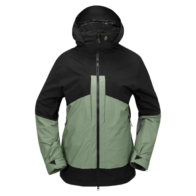 Men's Coats with Belted WaistsVolcom Women's AT Stretch Gore-tex Jacket 2025 Lichen Green