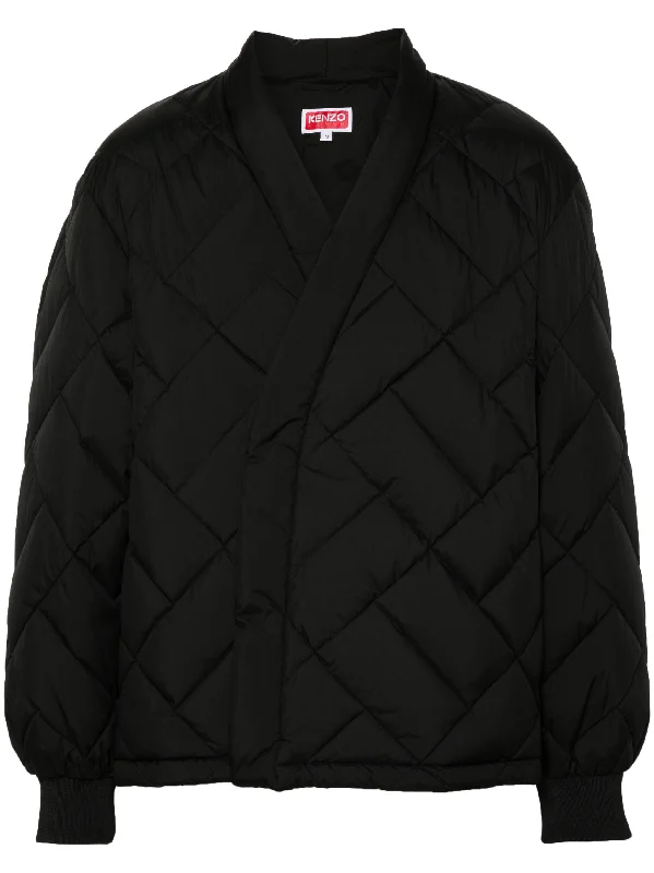 Men's Coats for Every BudgetWrap-Design Padded Jacket