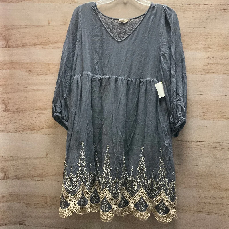 women's cold-shoulder dressesDress Casual Short By Altard State In Blue, Size: M