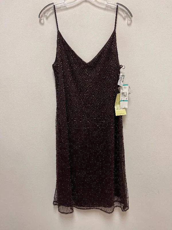 women's maternity dressesDress Casual Short By Anne Klein In Brown, Size: Xl