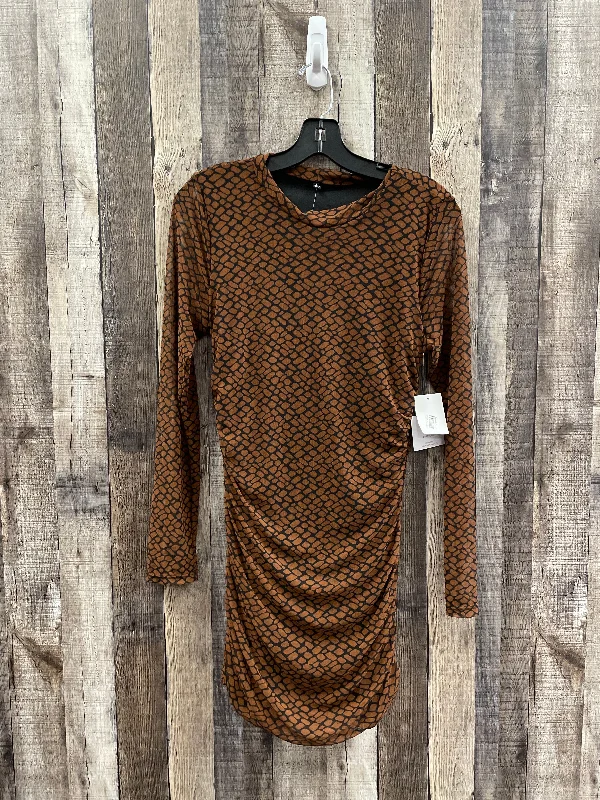 women's maximalist dressesDress Casual Short By Cme In Animal Print, Size: L