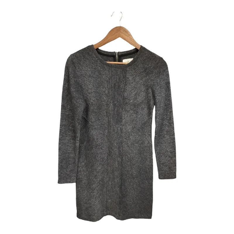 Silk DressDress Casual Short By Lou And Grey In Grey, Size: Xs