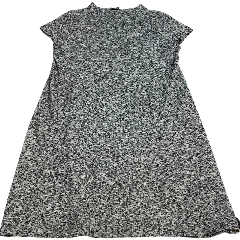 Designer DressDress Casual Short By Milly In Grey, Size: M