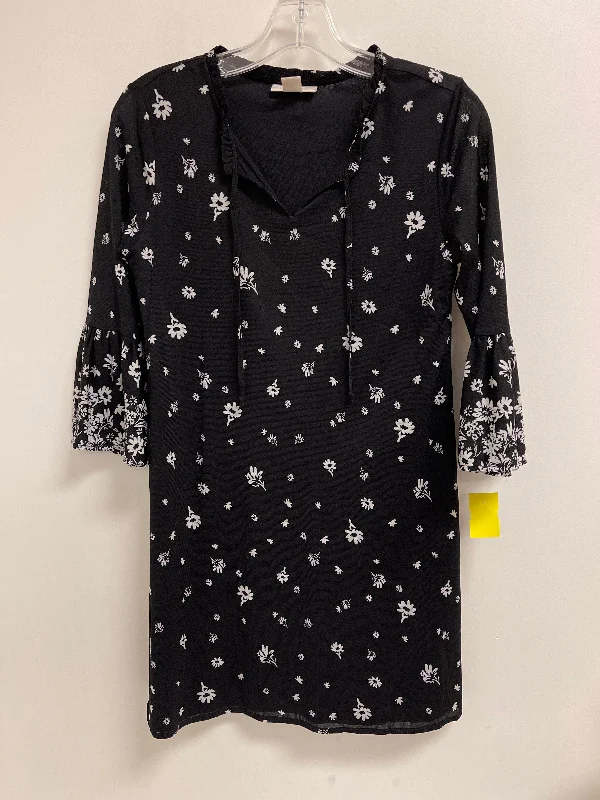 Scoop-Neck DressDress Casual Short By Style And Company In Black, Size: Sp