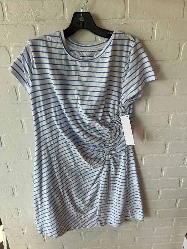 women's lightweight dressesDress Casual Short By Universal Thread In Blue & White, Size: L