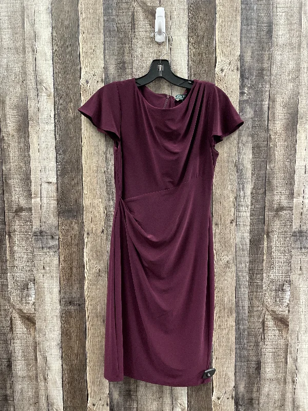women's party dressesDress Work By Ralph Lauren In Purple, Size: S