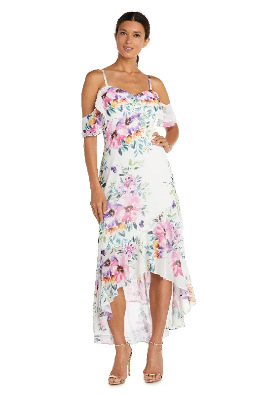 Party DressNightway High Low Floral Print Dress Sale