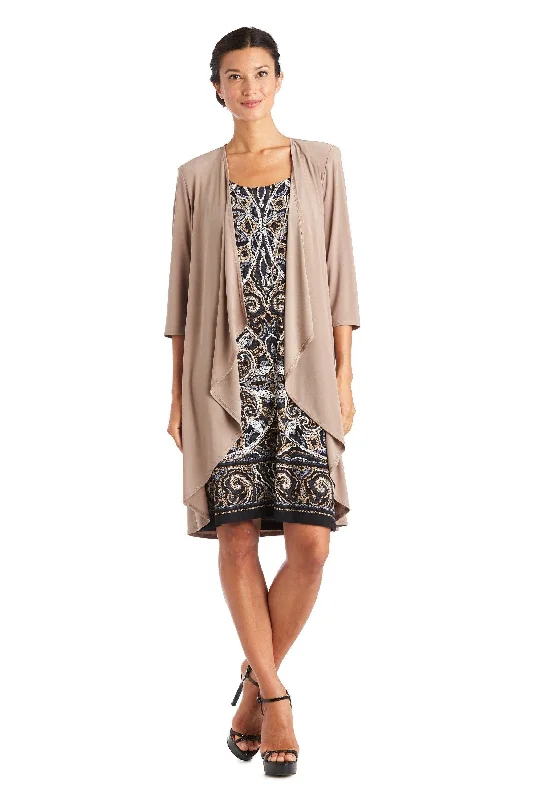women's handmade dressesR&M Richards 7037P Short Two Piece Petite Dress Sale